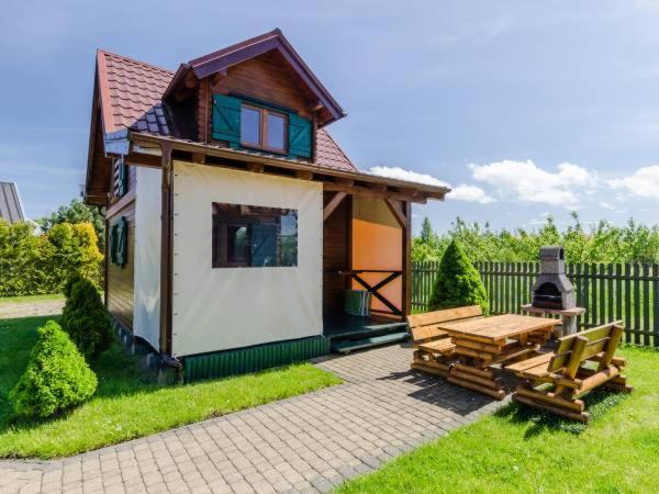 Apartamentowe Domki Drewniane Colorado Villa Karwia Ngoại thất bức ảnh