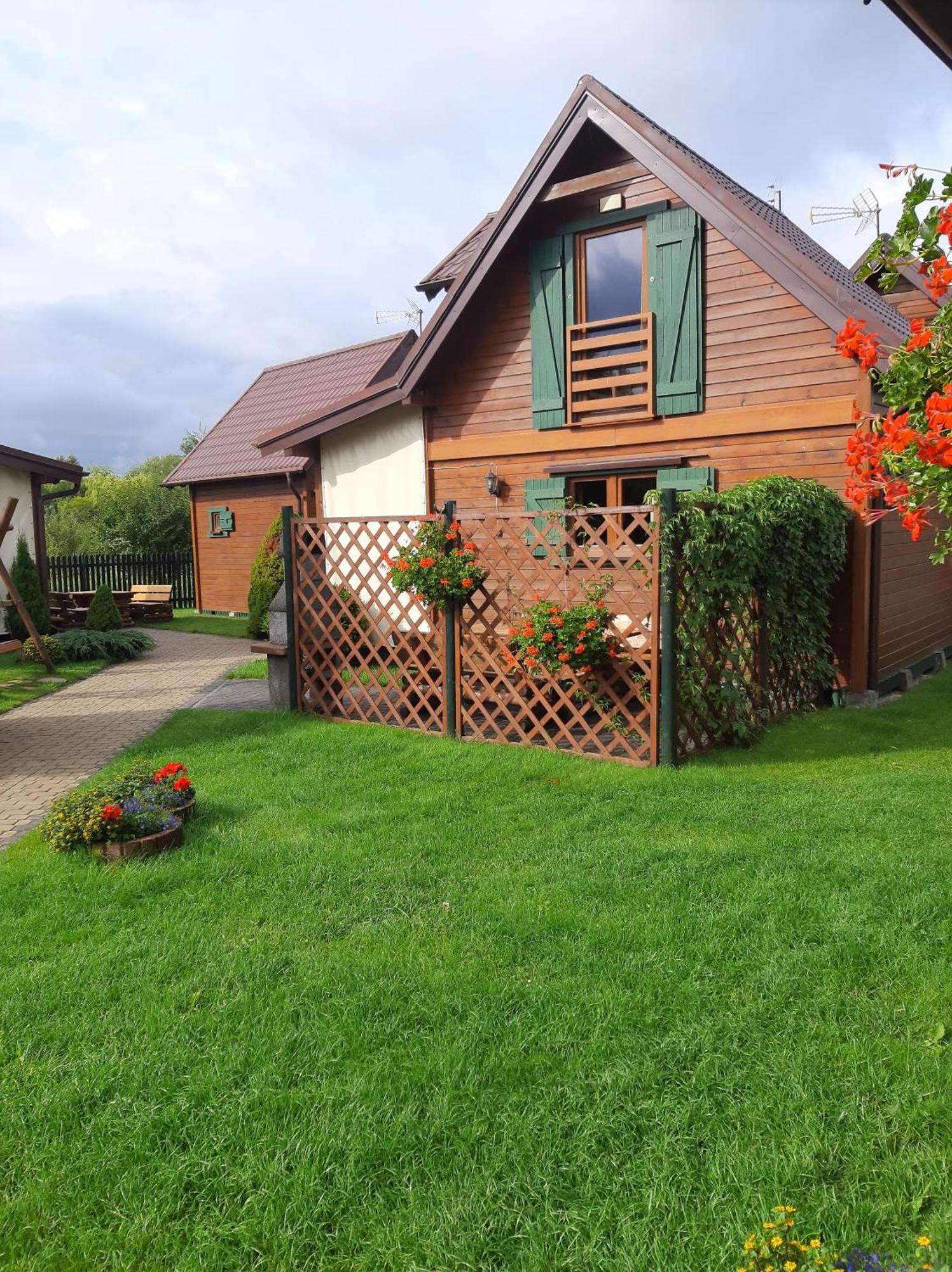 Apartamentowe Domki Drewniane Colorado Villa Karwia Ngoại thất bức ảnh